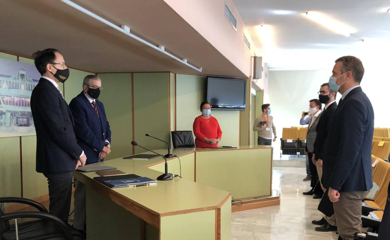 Encuentro con el Fiscal Jefe de la Región. 