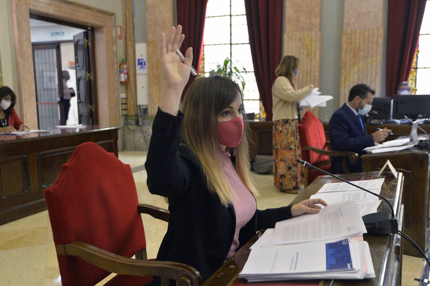 Fotos: Pleno Ayuntamiento de Murcia del 29 de octubre de 2020