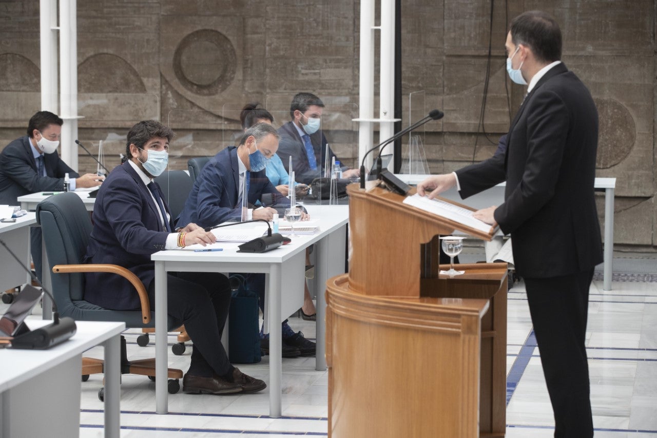 Fotos: Pleno de la Asamblea Regional del 30 de octubre de 2020