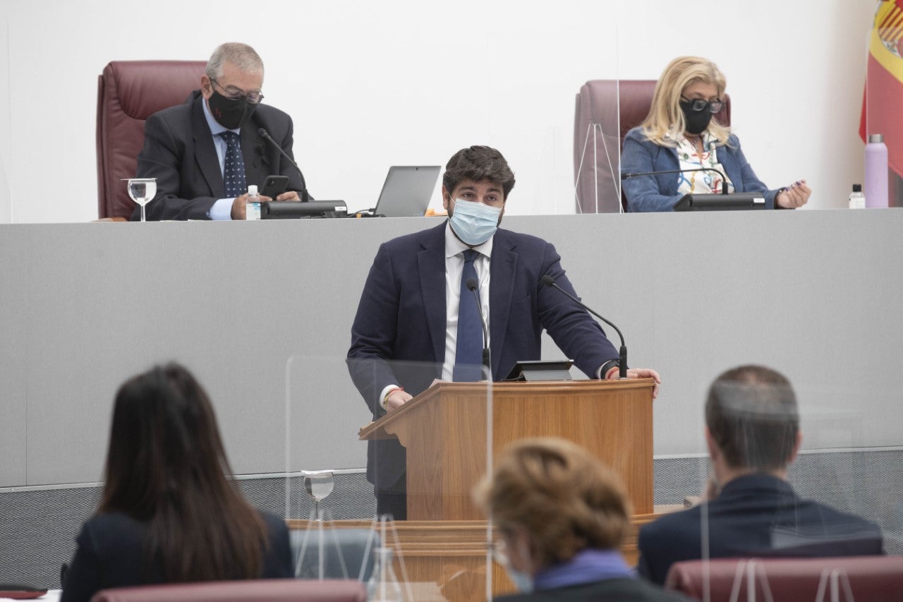 Fotos: Pleno de la Asamblea Regional del 30 de octubre de 2020