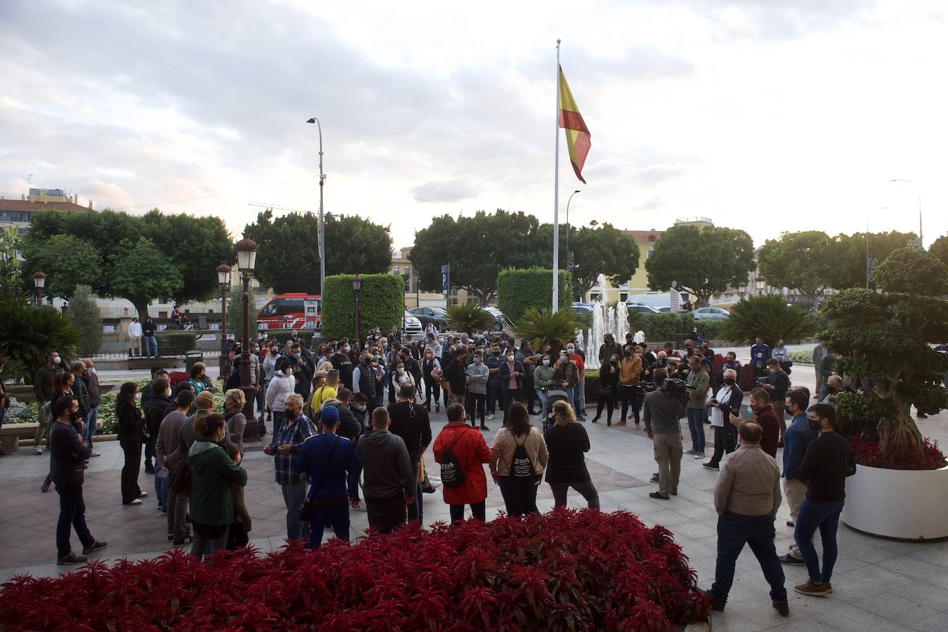 Fotos: Los hosteleros protestan en Murcia