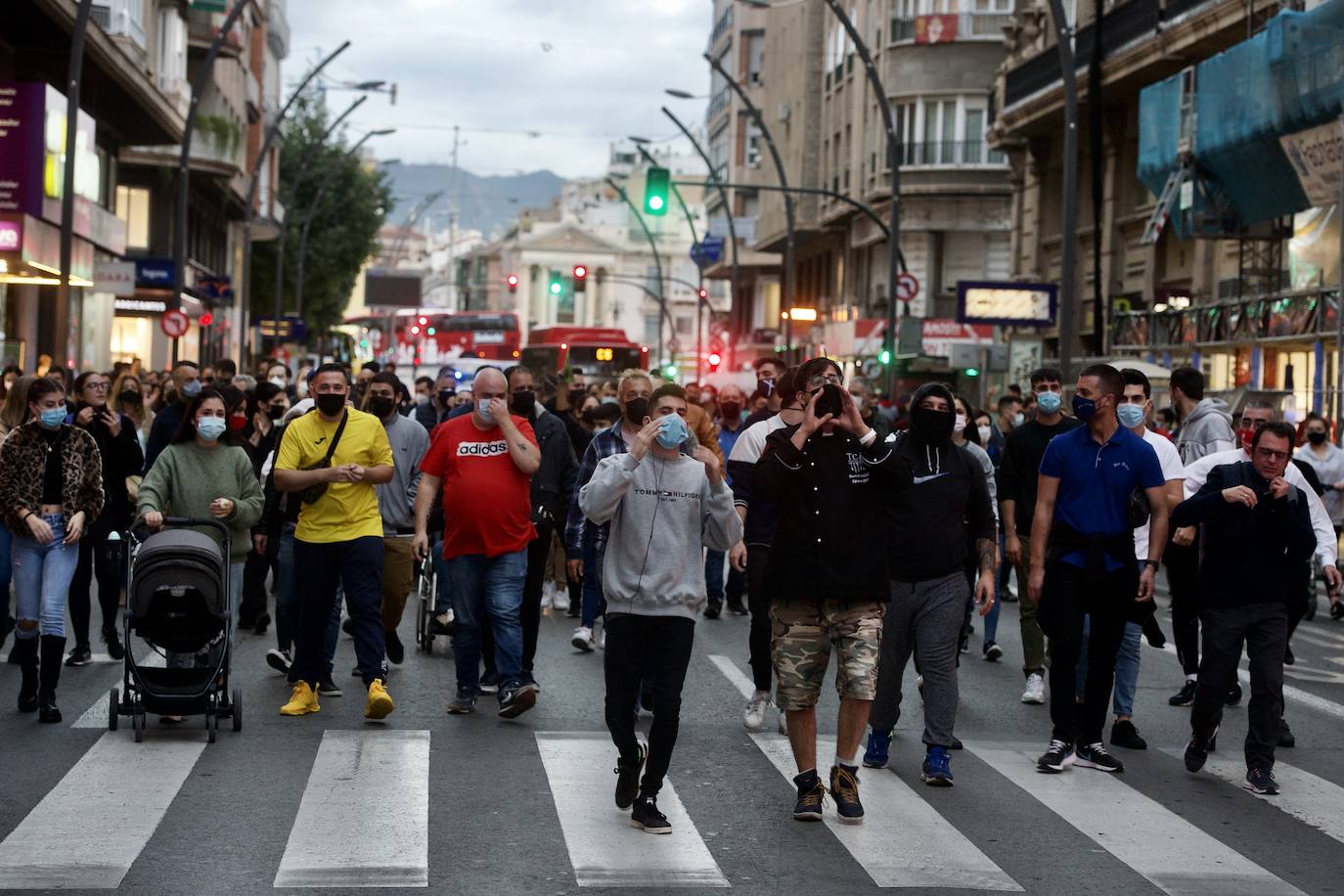 Fotos: Los hosteleros protestan en Murcia