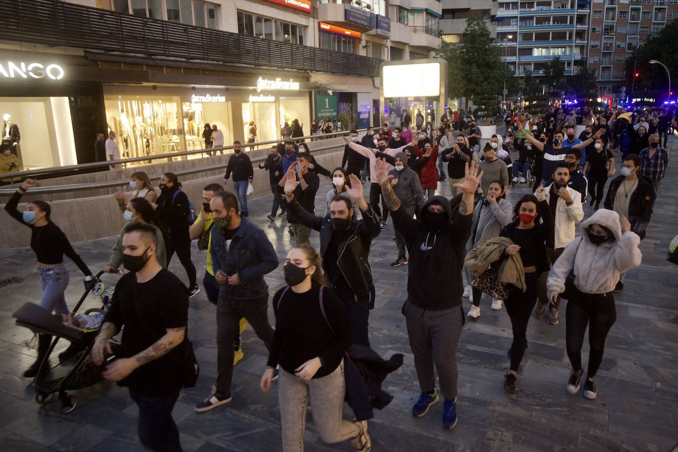 Fotos: Los hosteleros protestan en Murcia