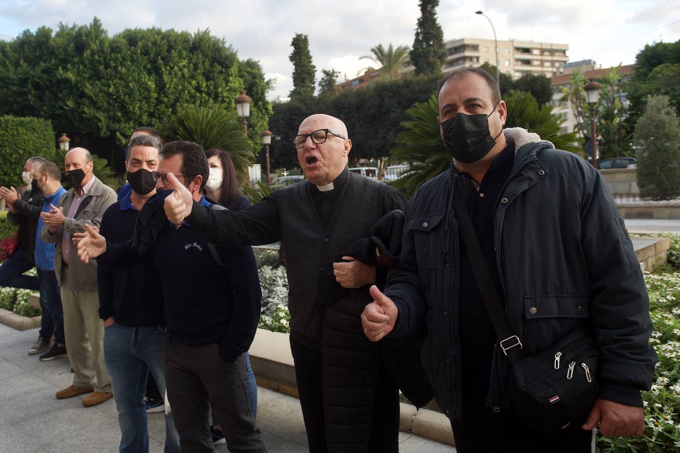 Fotos: Los hosteleros protestan en Murcia