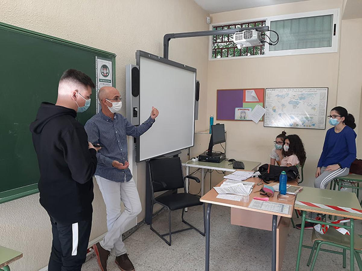 Alumnos del IES Sanje (Alcantarilla)