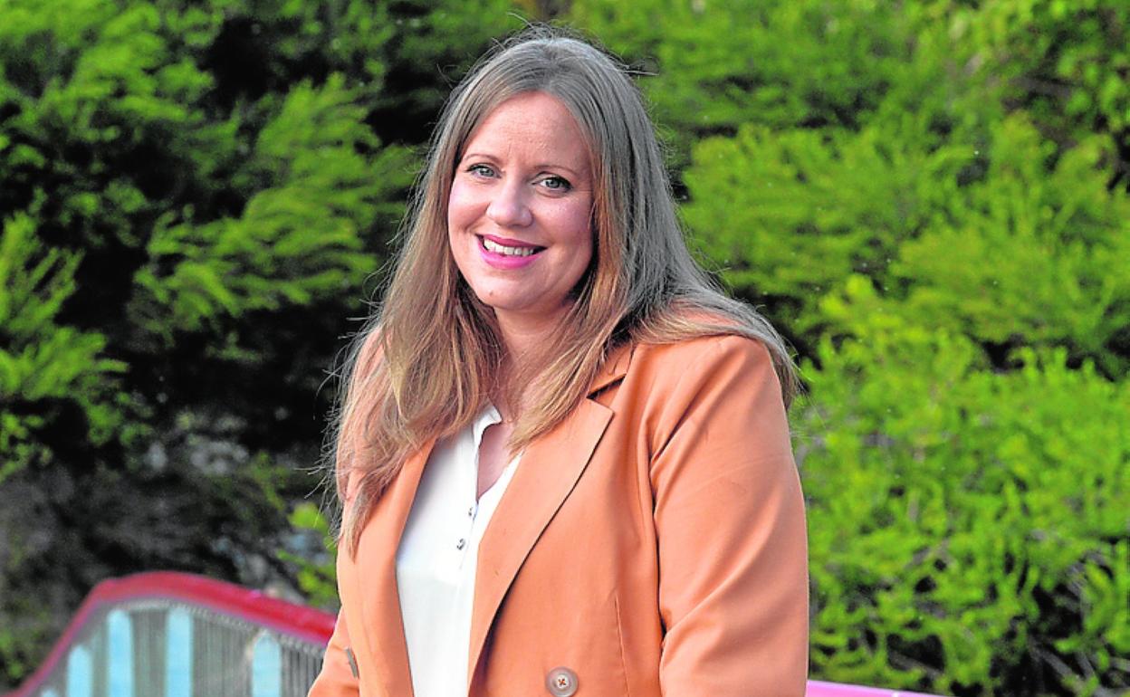 María del Mar Justicia, en el Parque Fofó de Murcia. 