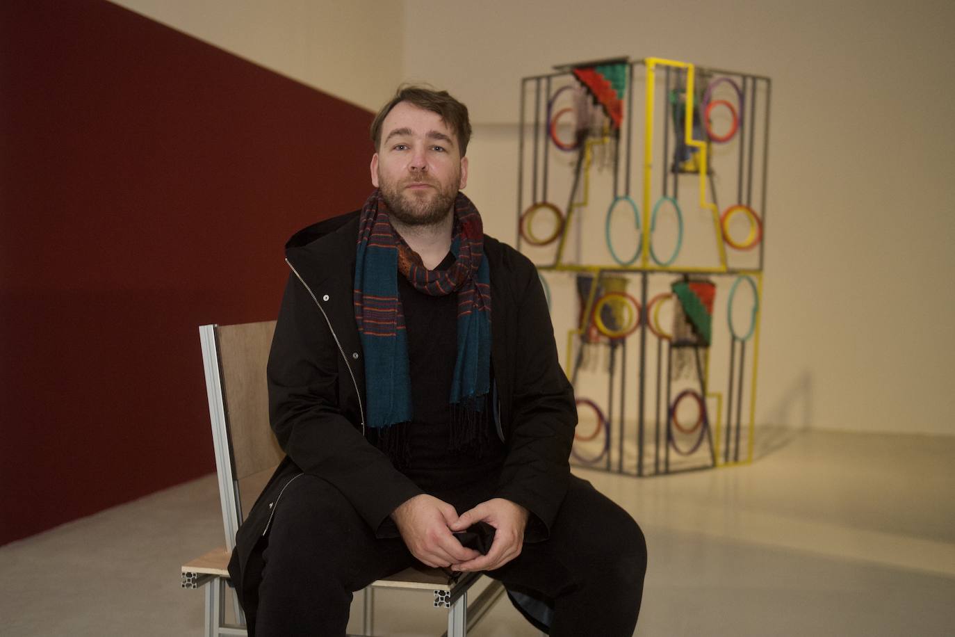 Fotos: Lorenzo Sandoval lleva al Párraga su proceso creativo con ‘Shadow Writing’