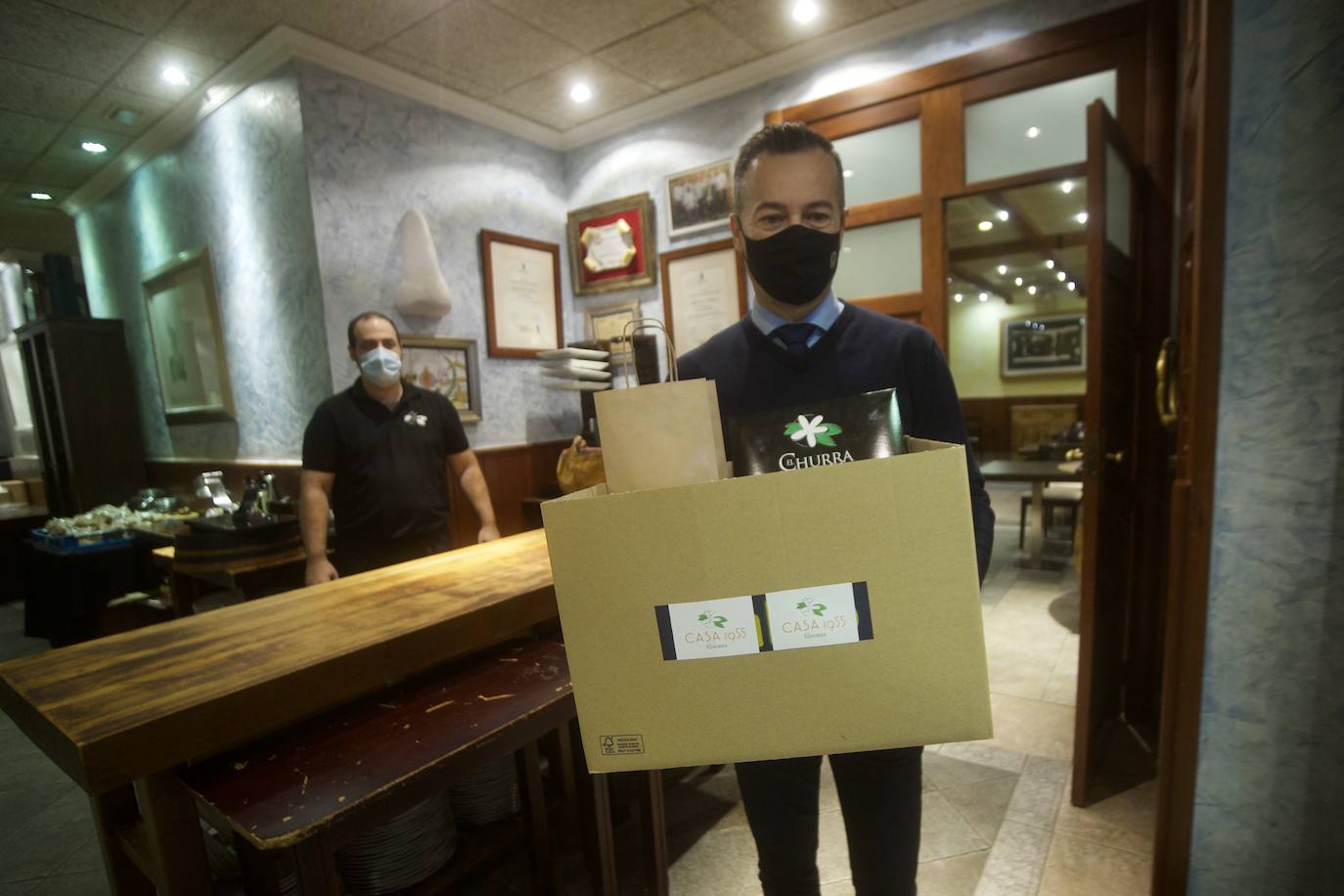 Fotos: Los taxistas de Murcia repartirán pedidos de bares y restaurantes