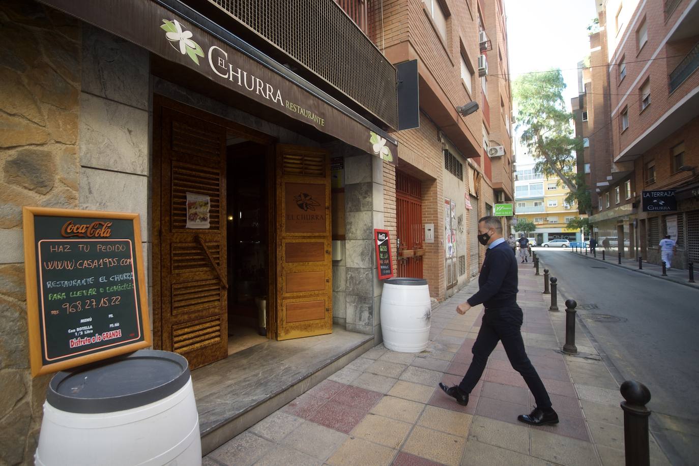 Fotos: Los taxistas de Murcia repartirán pedidos de bares y restaurantes