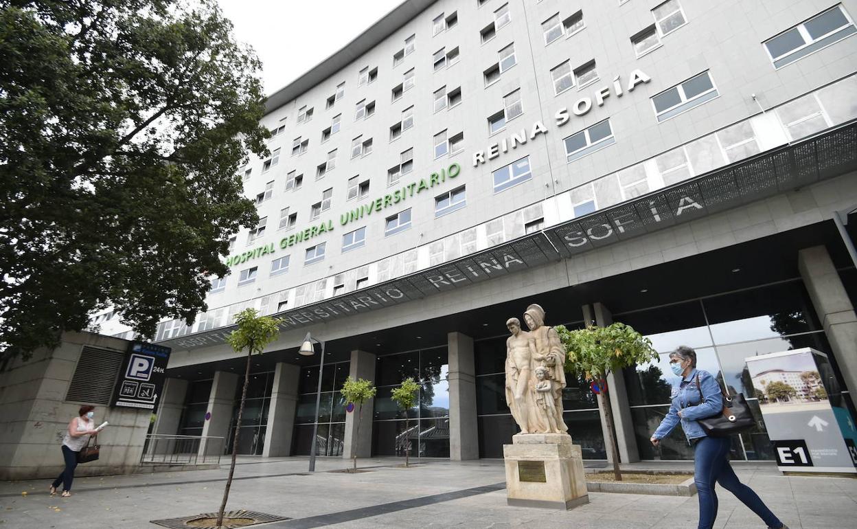 El hospital Reina Sofía de Murcia, en una fotografía de archivo.