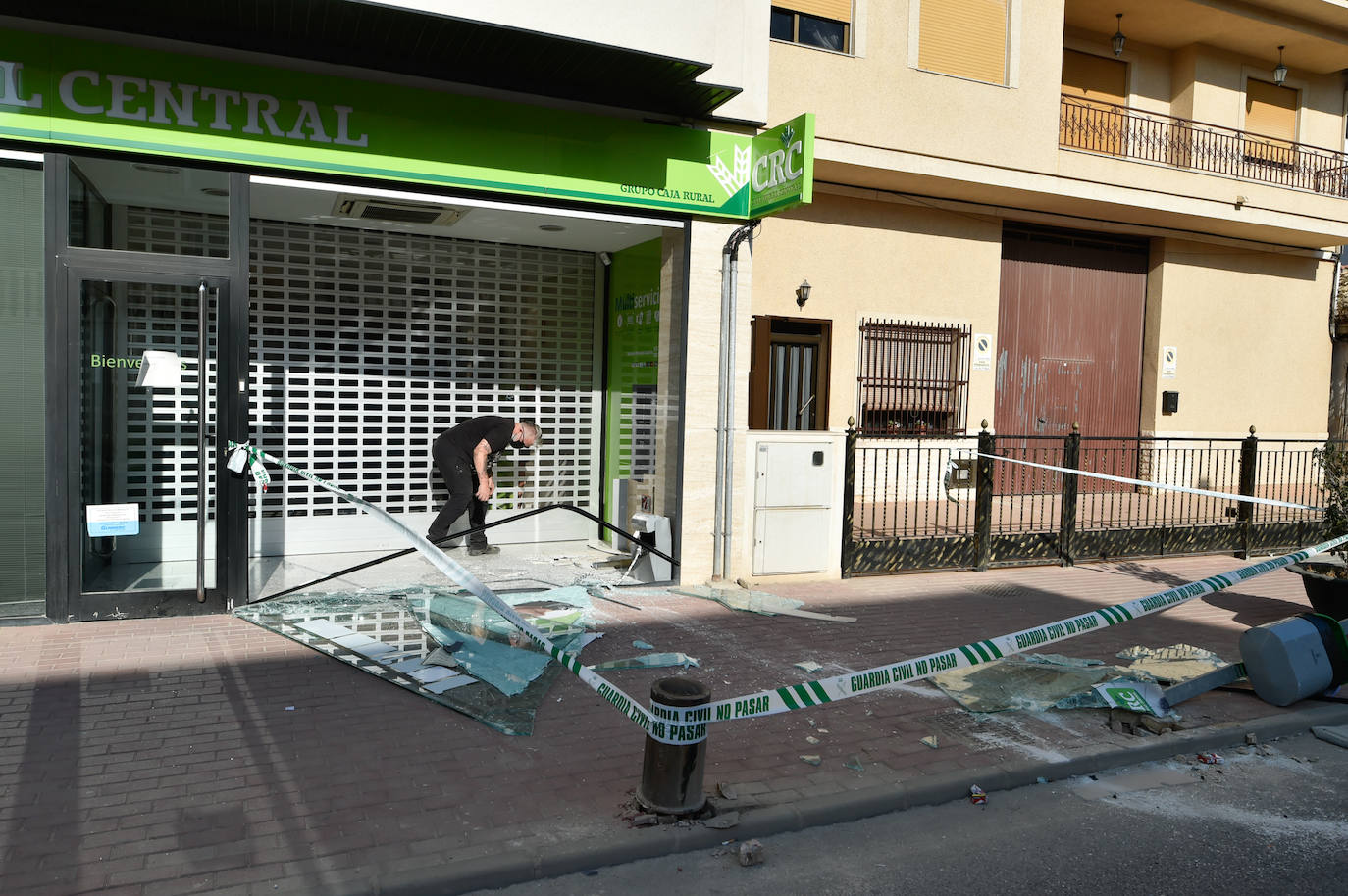 Fotos: Las imágenes del robo del cajero de Zeneta