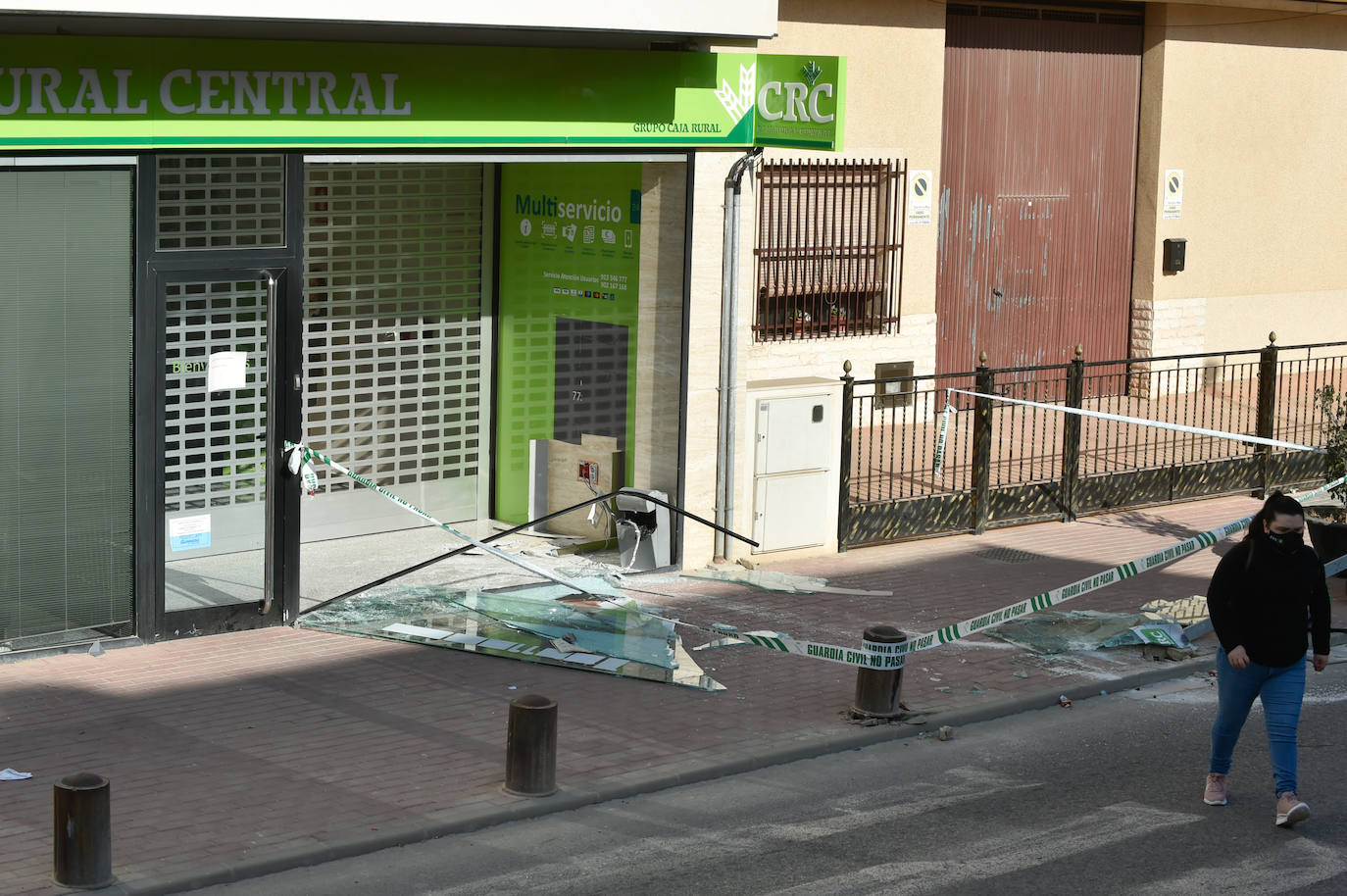 Fotos: Las imágenes del robo del cajero de Zeneta