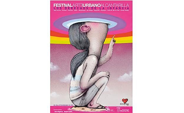 Alcantarilla celebra el Día Universal de la Infancia con un festival de grafiti para crear la primera ruta de arte urbano