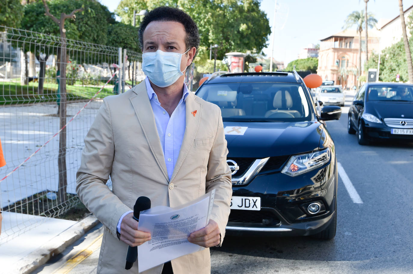 Fotos: La &#039;marea naranja&#039; recorre el centro de Murcia contra la &#039;ley Celaá&#039;