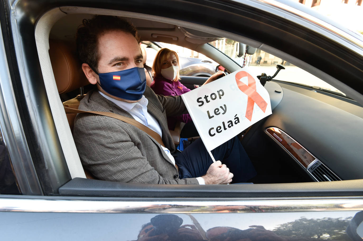 Fotos: La &#039;marea naranja&#039; recorre el centro de Murcia contra la &#039;ley Celaá&#039;
