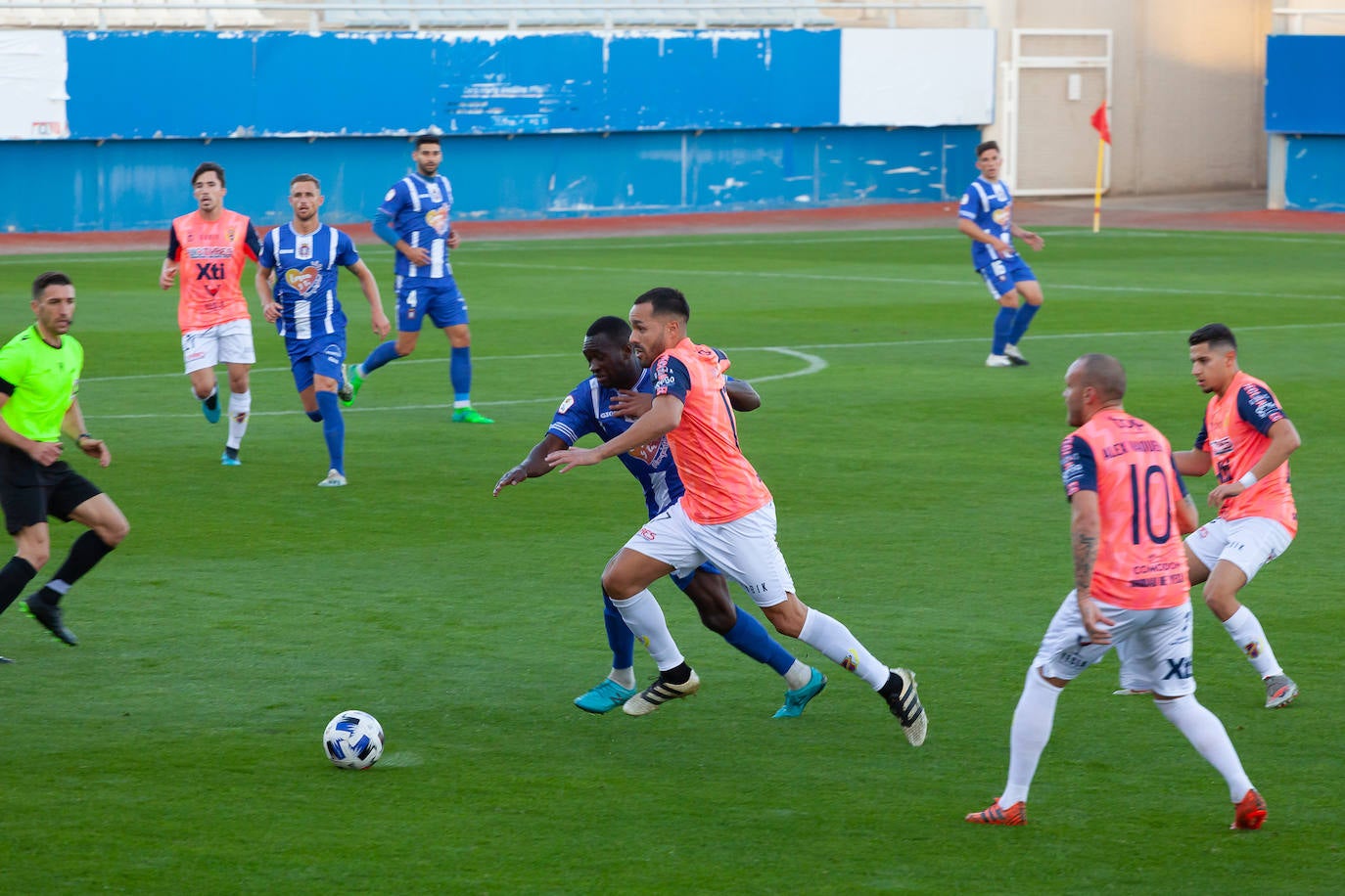 Fotos: El duelo regional entre Lorca Deportiva y Yeclano, en imágenes