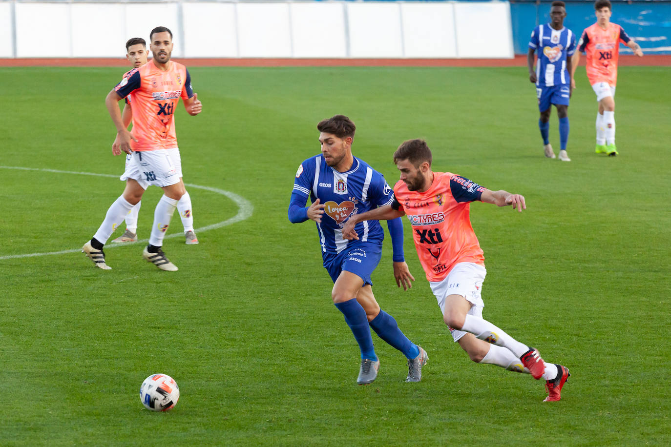 Fotos: El duelo regional entre Lorca Deportiva y Yeclano, en imágenes