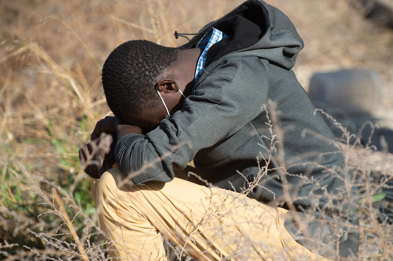 Fotos: Protestas por el desalojo de un edificio ocupado en el barrio murciano de San Pío