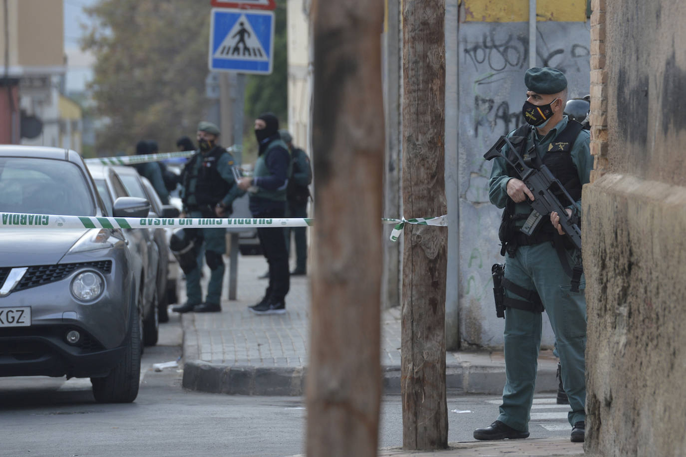 Fotos: Redada por tráfico de drogas en Espinardo