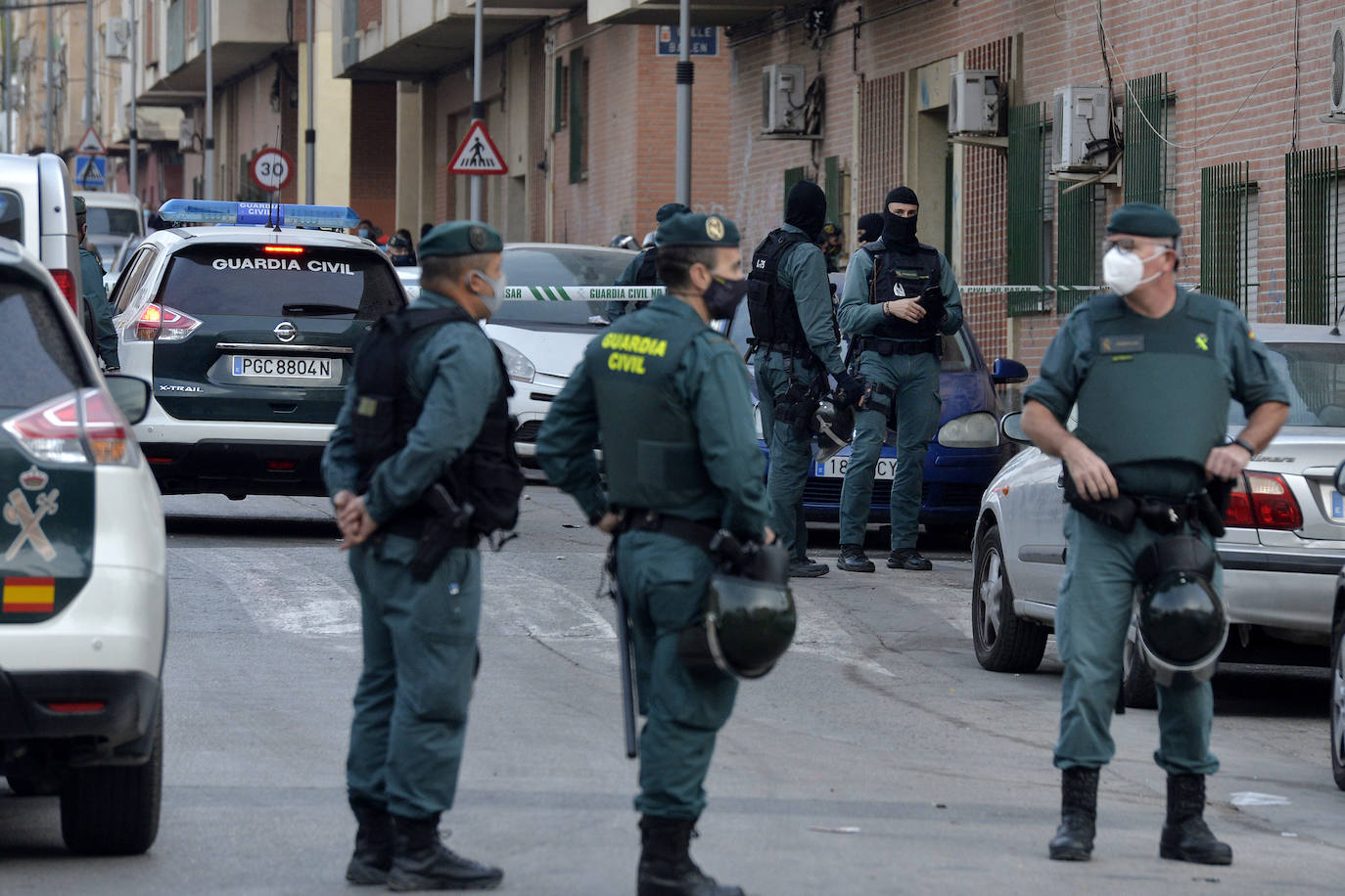 Fotos: Redada por tráfico de drogas en Espinardo