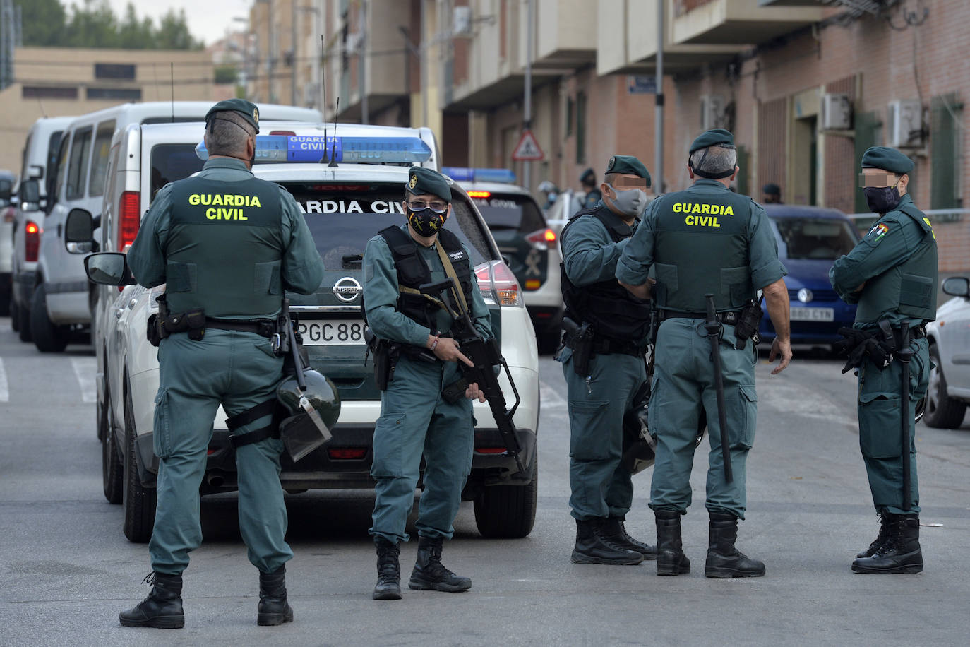 Fotos: Redada por tráfico de drogas en Espinardo