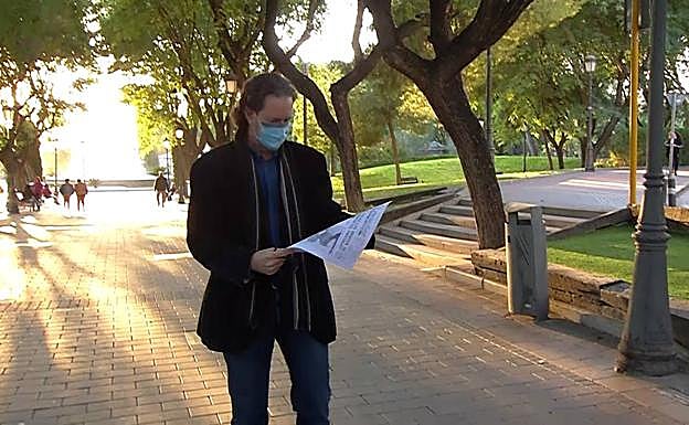 El escritor murciano Jerónimo Tristante. 