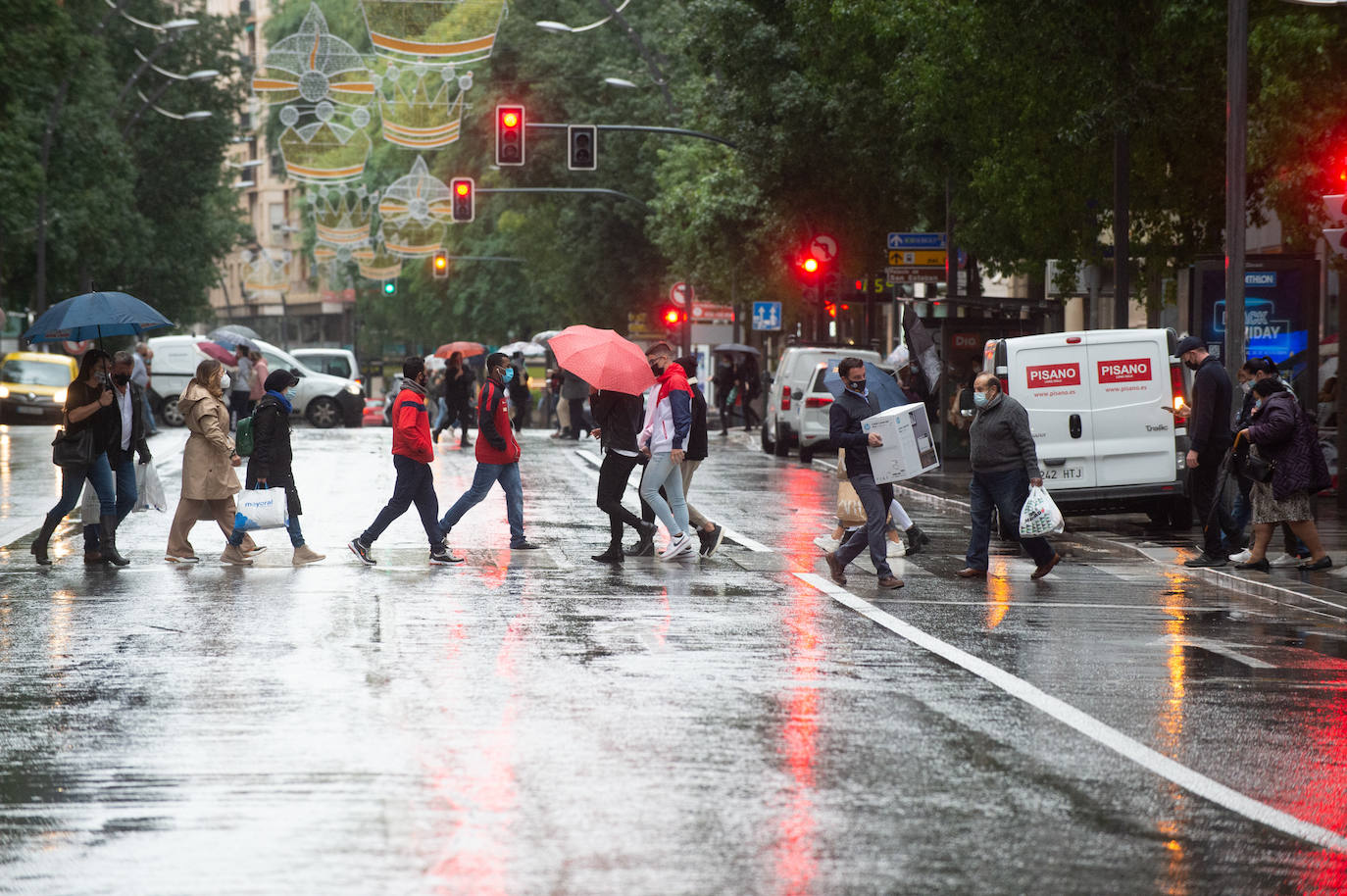 Fotos: Viernes negro en las tiendas de Murcia y Cartagena