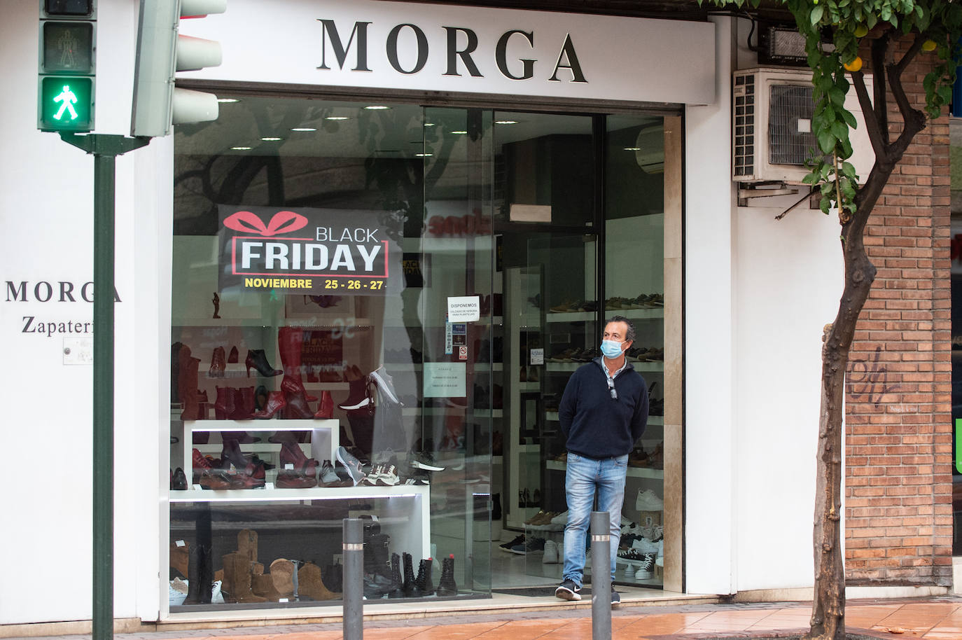 Fotos: Viernes negro en las tiendas de Murcia y Cartagena