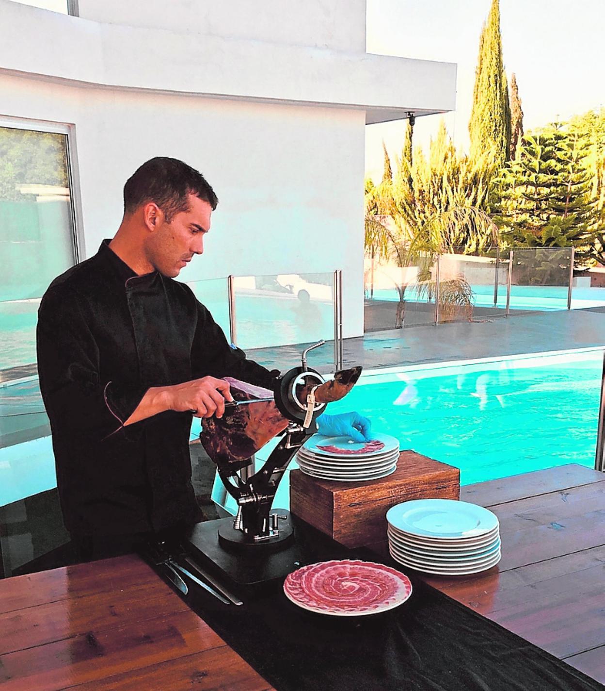 Cómo cortar bien un jamón Legado Ibérico