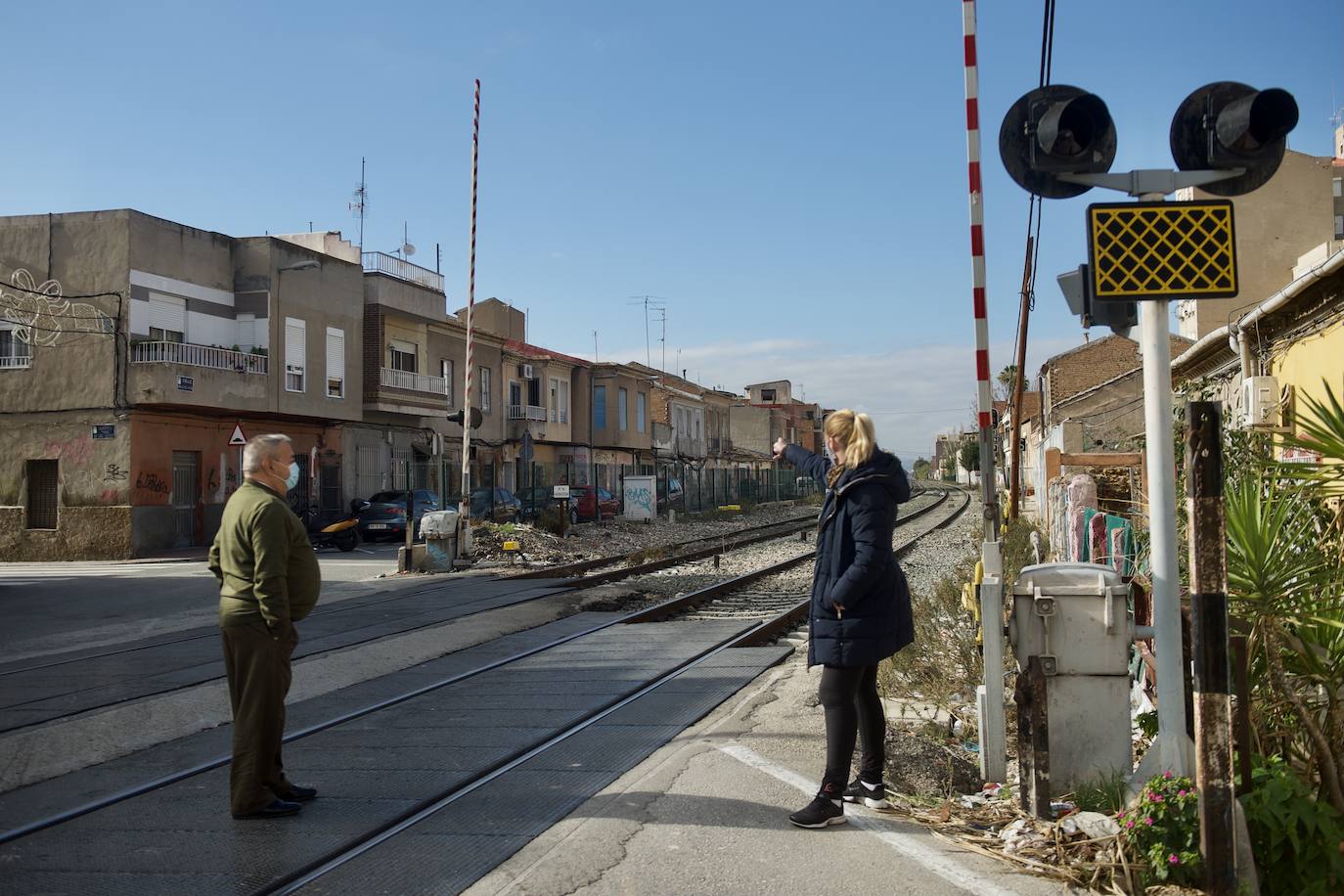 Fotos: Expropiación de viviendas junto al paso a nivel de Barriomar de Murcia