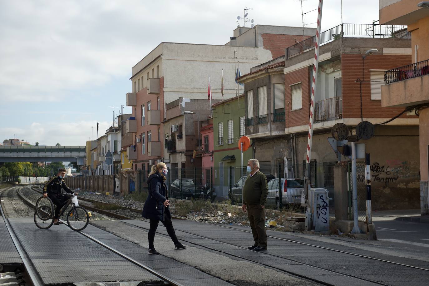 Fotos: Expropiación de viviendas junto al paso a nivel de Barriomar de Murcia