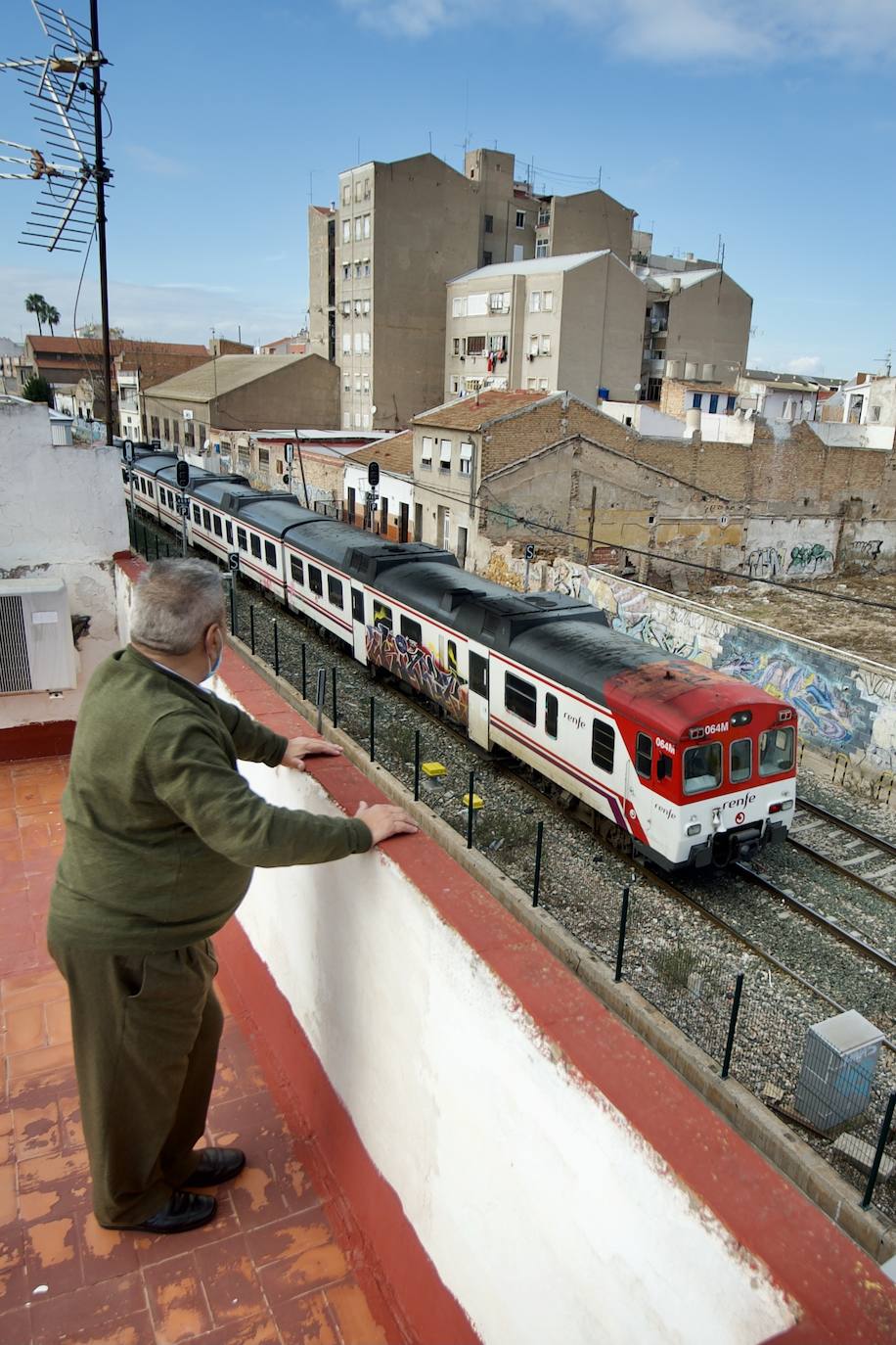 Fotos: Expropiación de viviendas junto al paso a nivel de Barriomar de Murcia