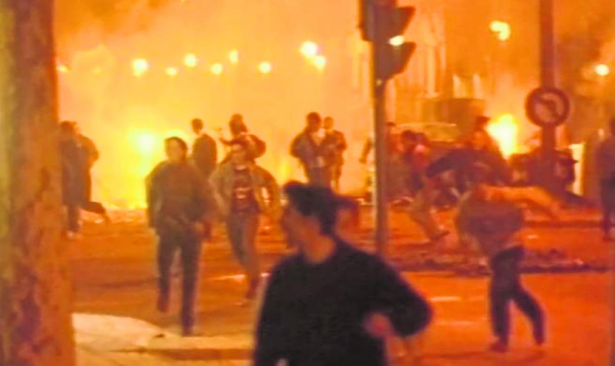 Una escena de la película 'El año del descubrimiento', rodada en Cartagena. 