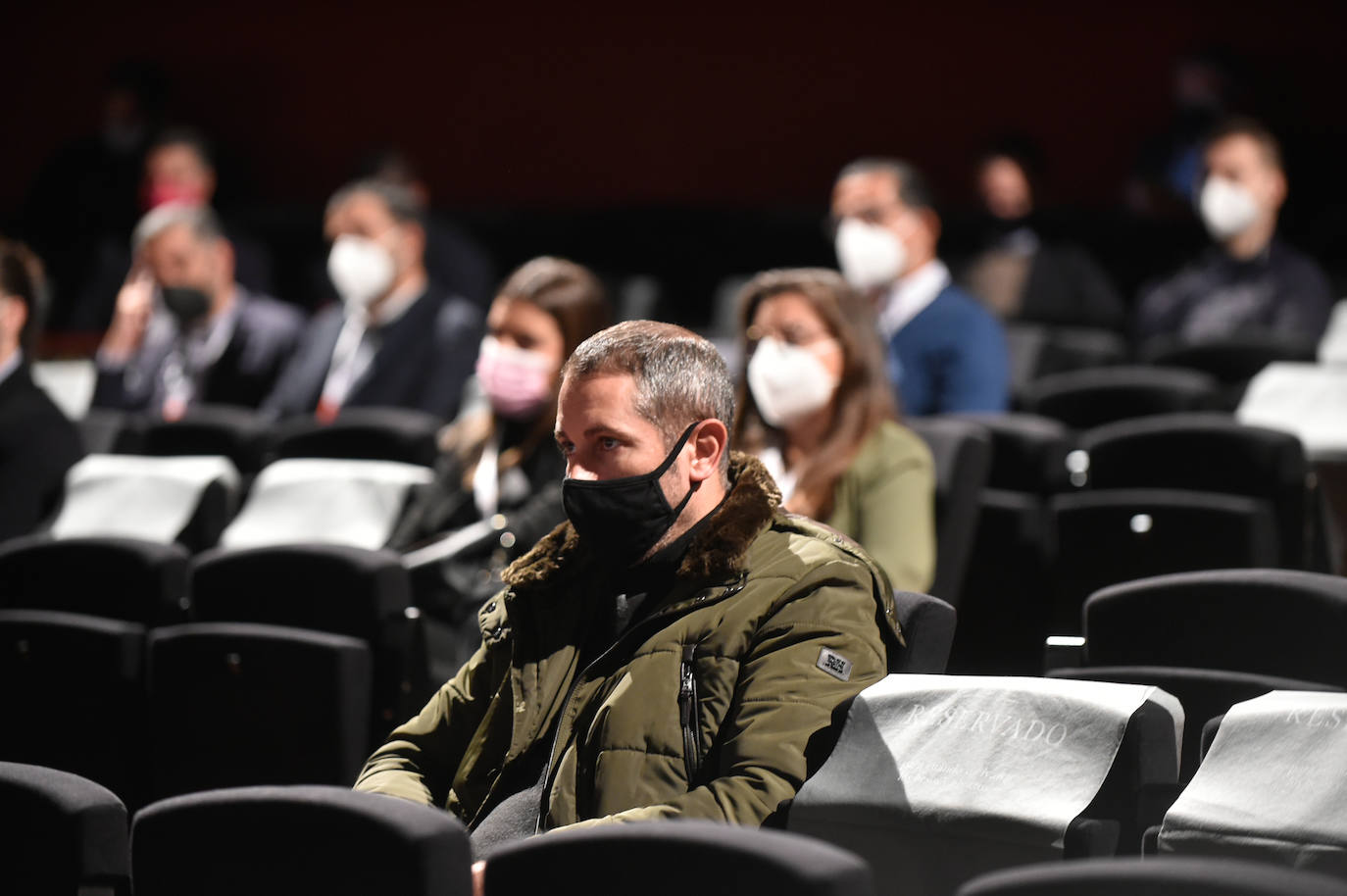 Fotos: Almagro, Martínez, Romero y Gil, premiados por su trayectoria en el Teatro Circo