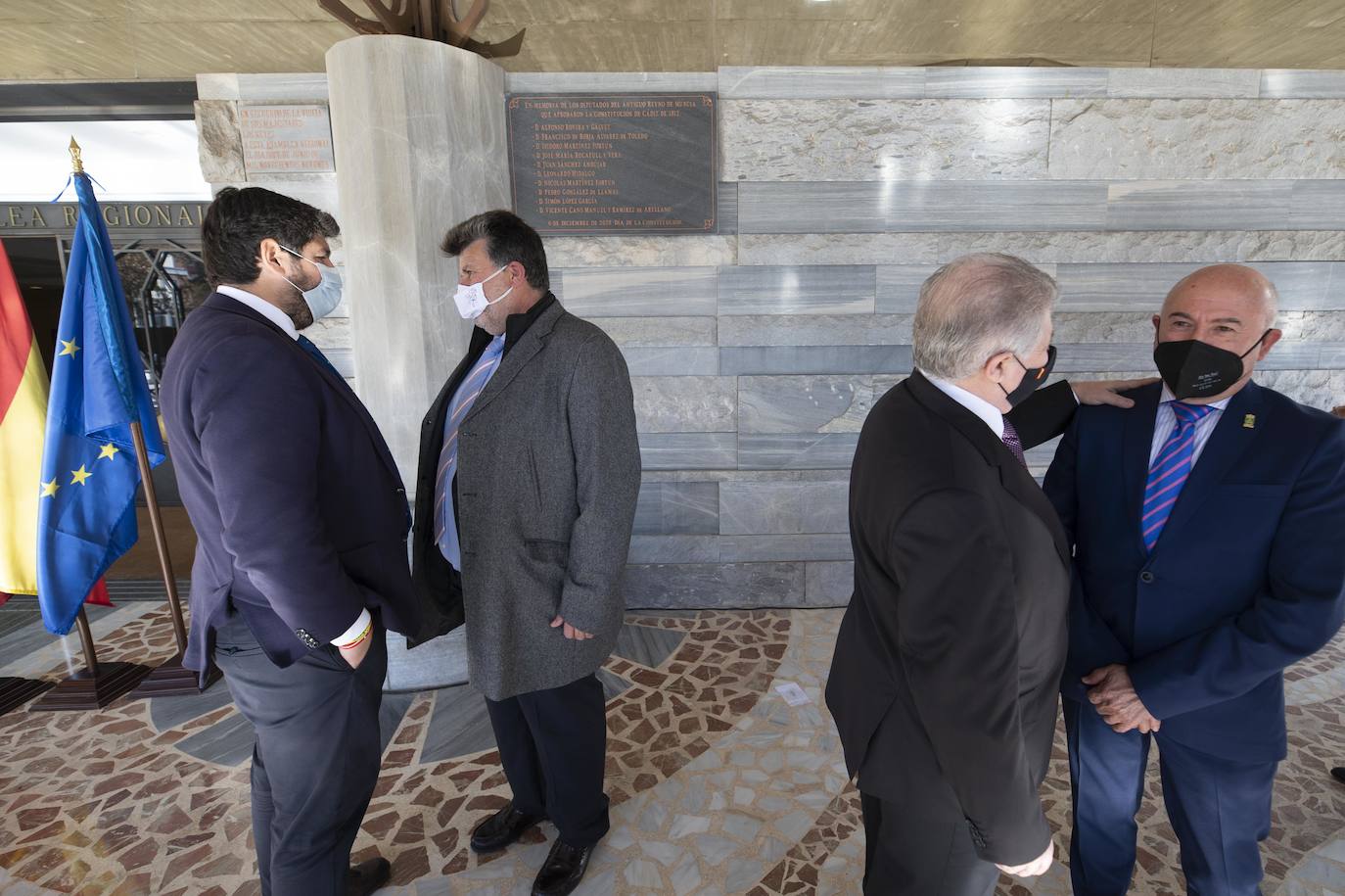 Fotos: La Asamblea Regional homenajea a diez políticos murcianos que participaron en la Constitución de 1812