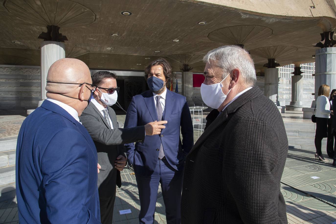 Fotos: La Asamblea Regional homenajea a diez políticos murcianos que participaron en la Constitución de 1812