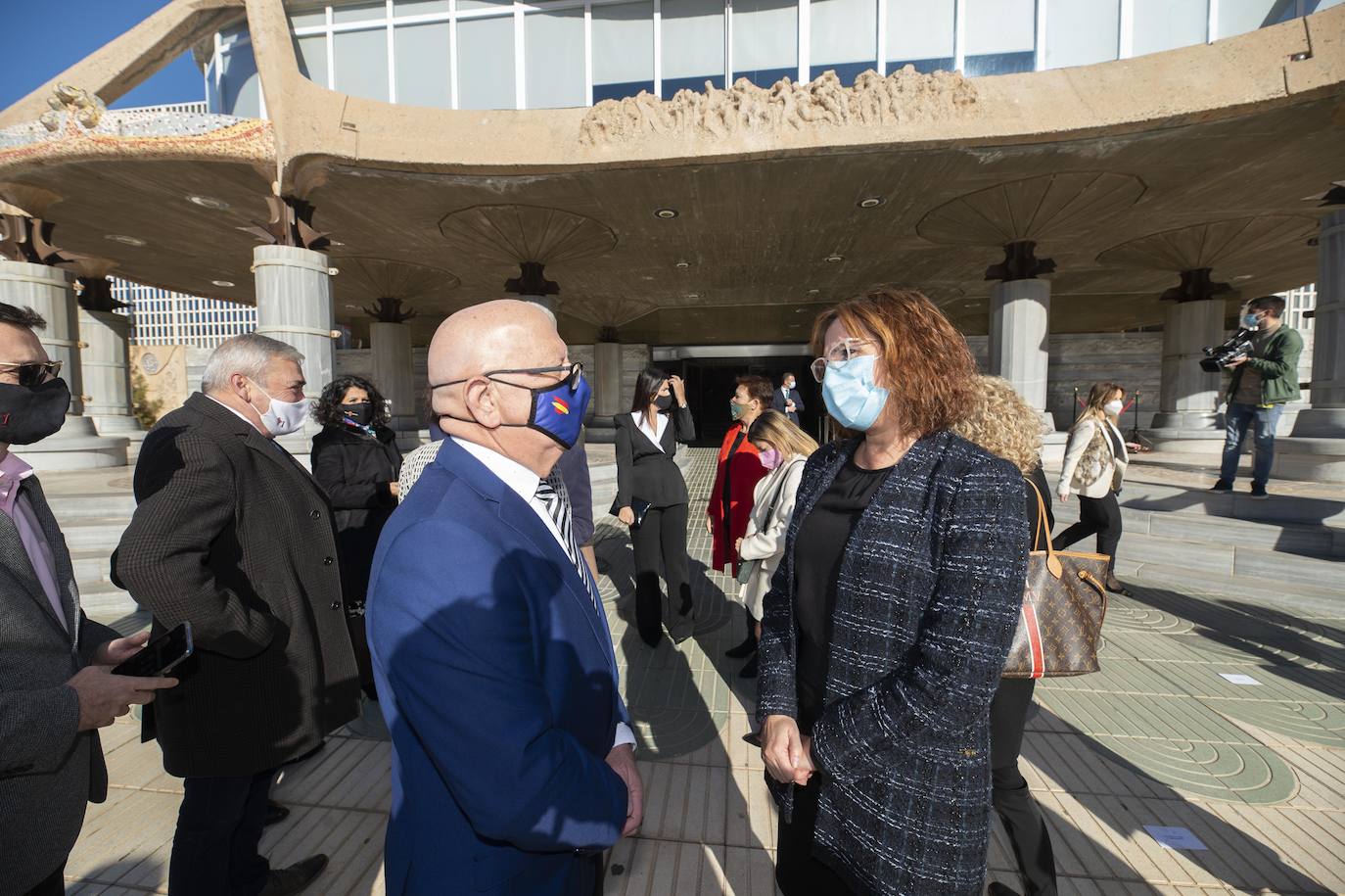 Fotos: La Asamblea Regional homenajea a diez políticos murcianos que participaron en la Constitución de 1812