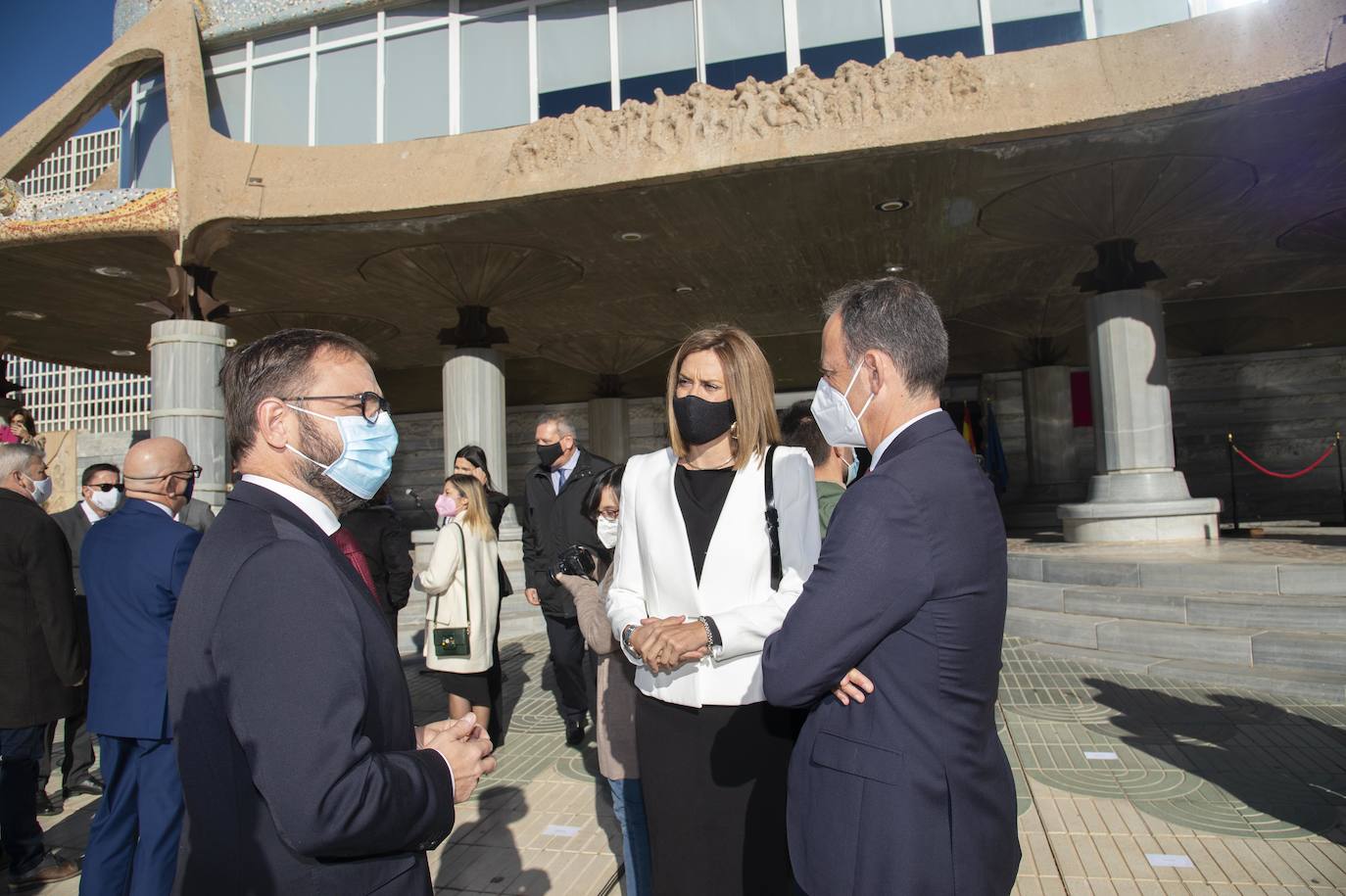 Fotos: La Asamblea Regional homenajea a diez políticos murcianos que participaron en la Constitución de 1812