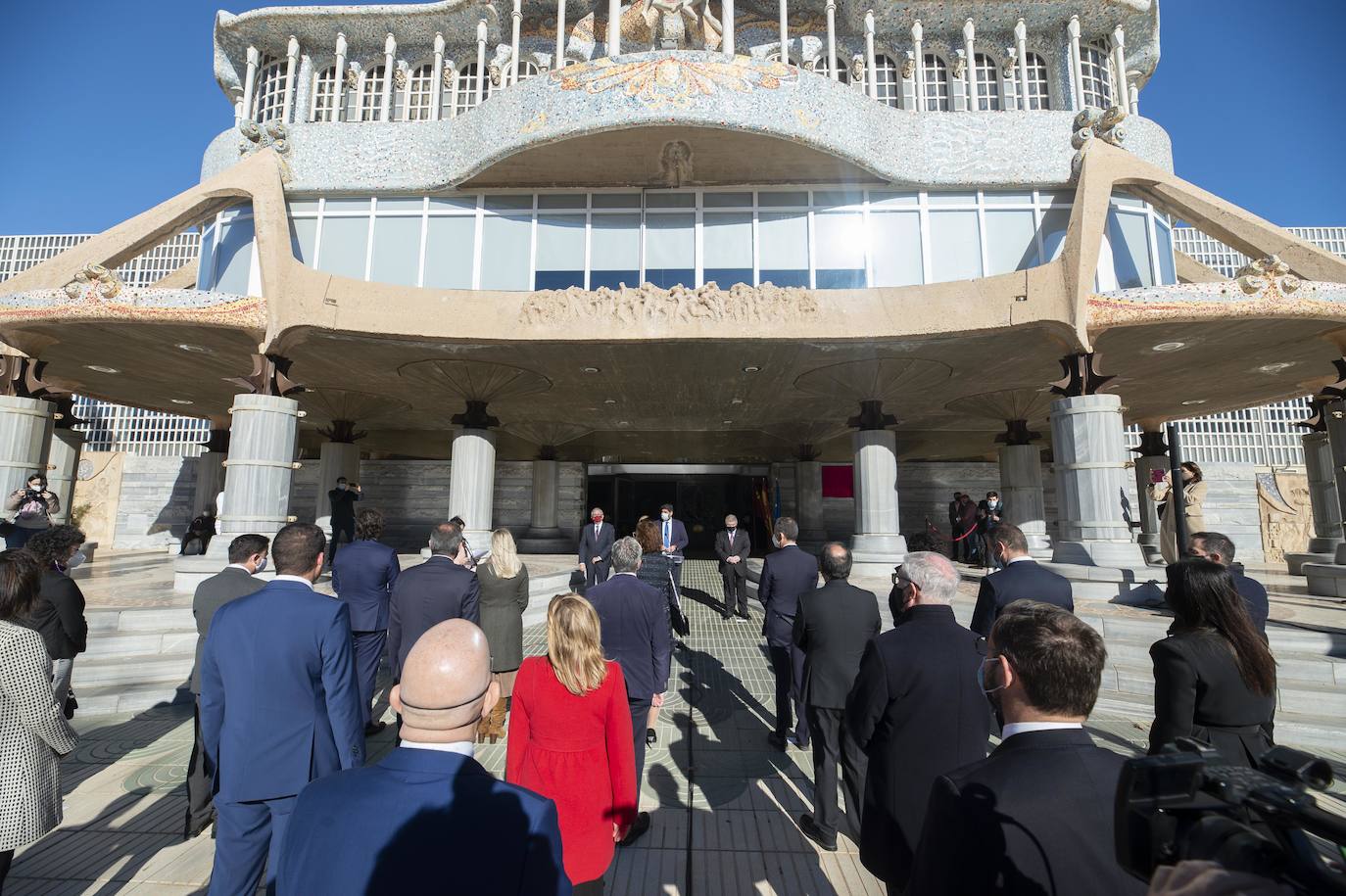 Fotos: La Asamblea Regional homenajea a diez políticos murcianos que participaron en la Constitución de 1812