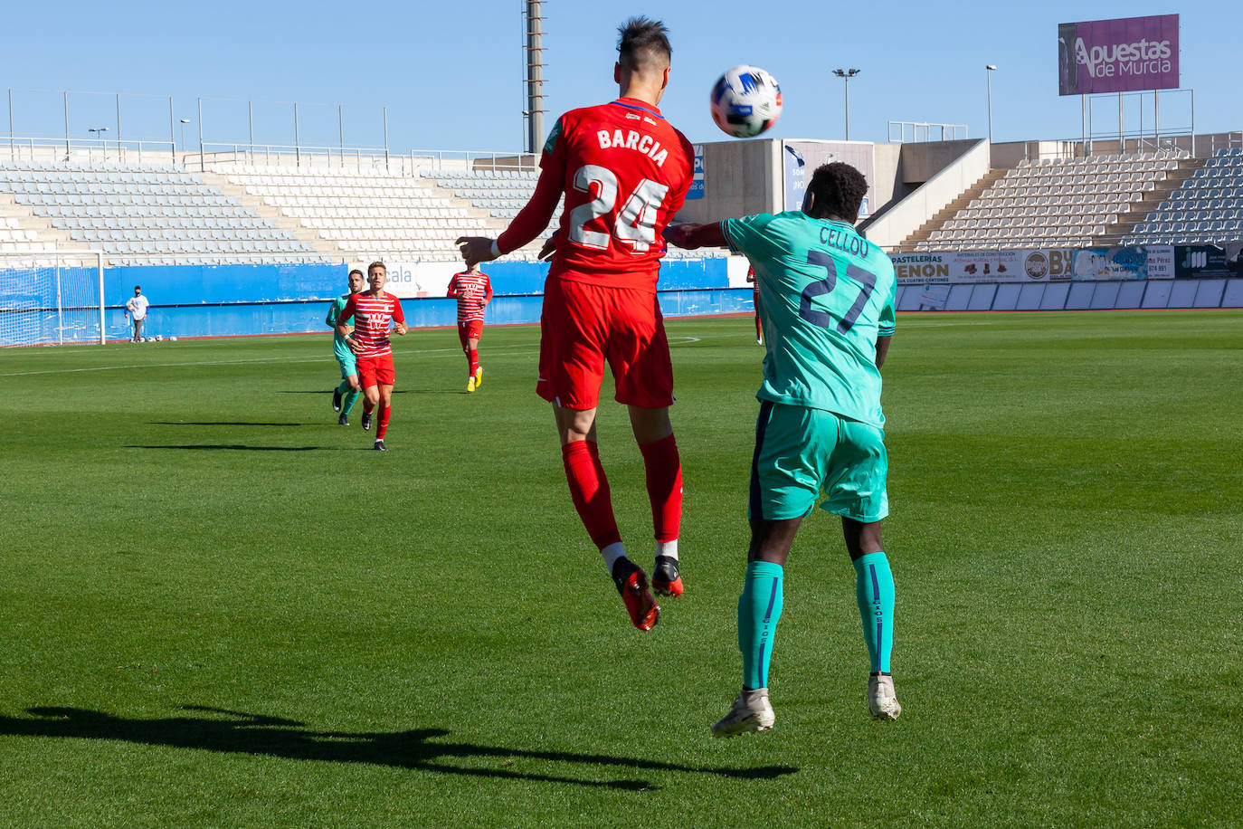 Fotos: El empate del Lorca Deportiva ante el Granada B, en imágenes