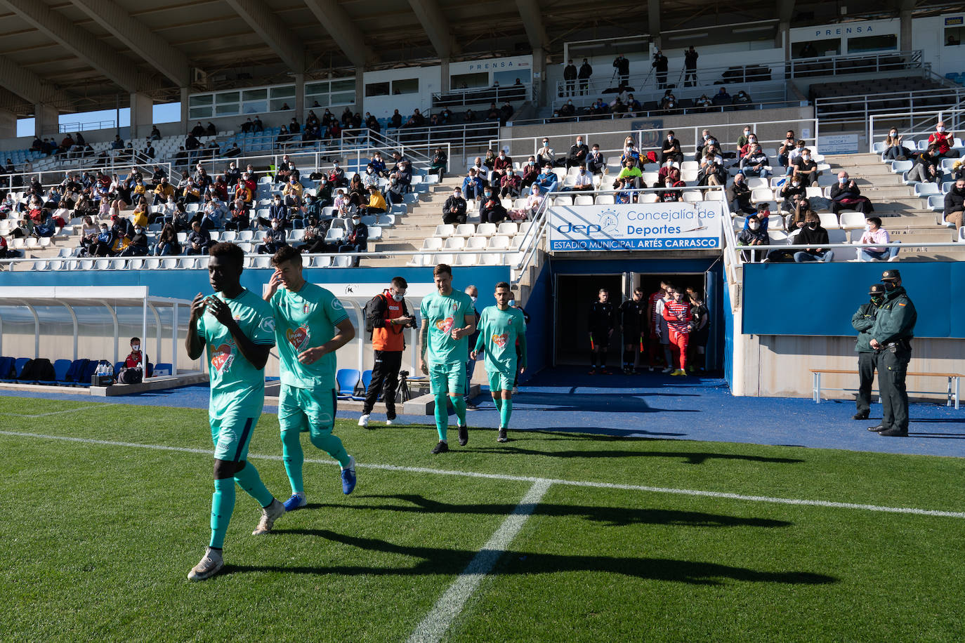 Fotos: El empate del Lorca Deportiva ante el Granada B, en imágenes
