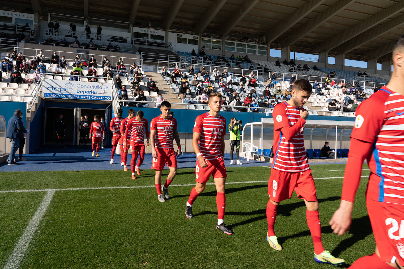 Fotos: El empate del Lorca Deportiva ante el Granada B, en imágenes