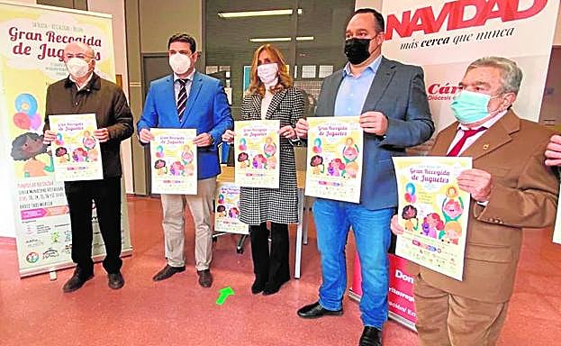 Presentación de la campaña de recogida de juguetes en Vistalegre-La Flota.