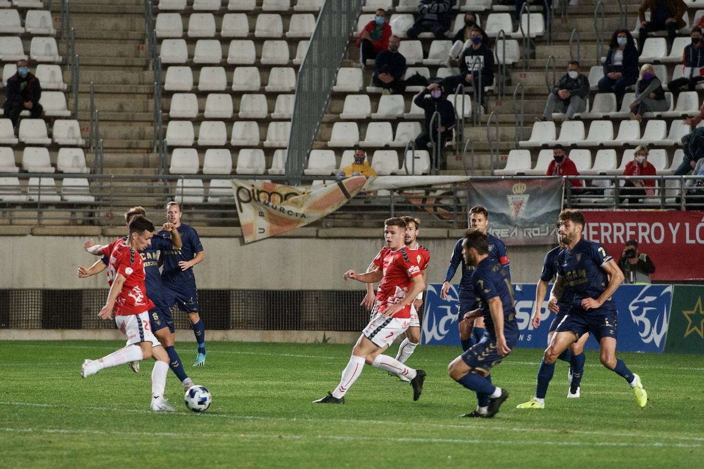 Fotos: Las imágenes del Real Murcia - UCAM CF