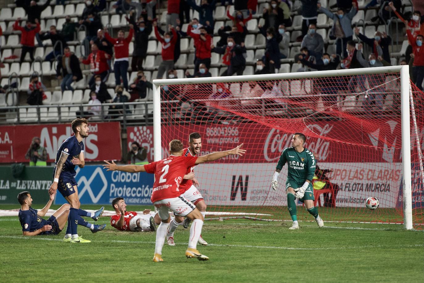 Fotos: Las imágenes del Real Murcia - UCAM CF