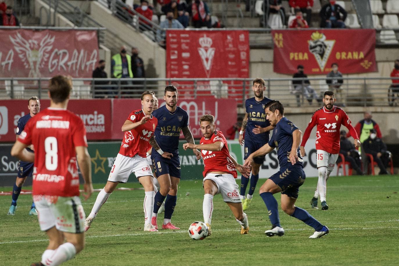 Fotos: Las imágenes del Real Murcia - UCAM CF