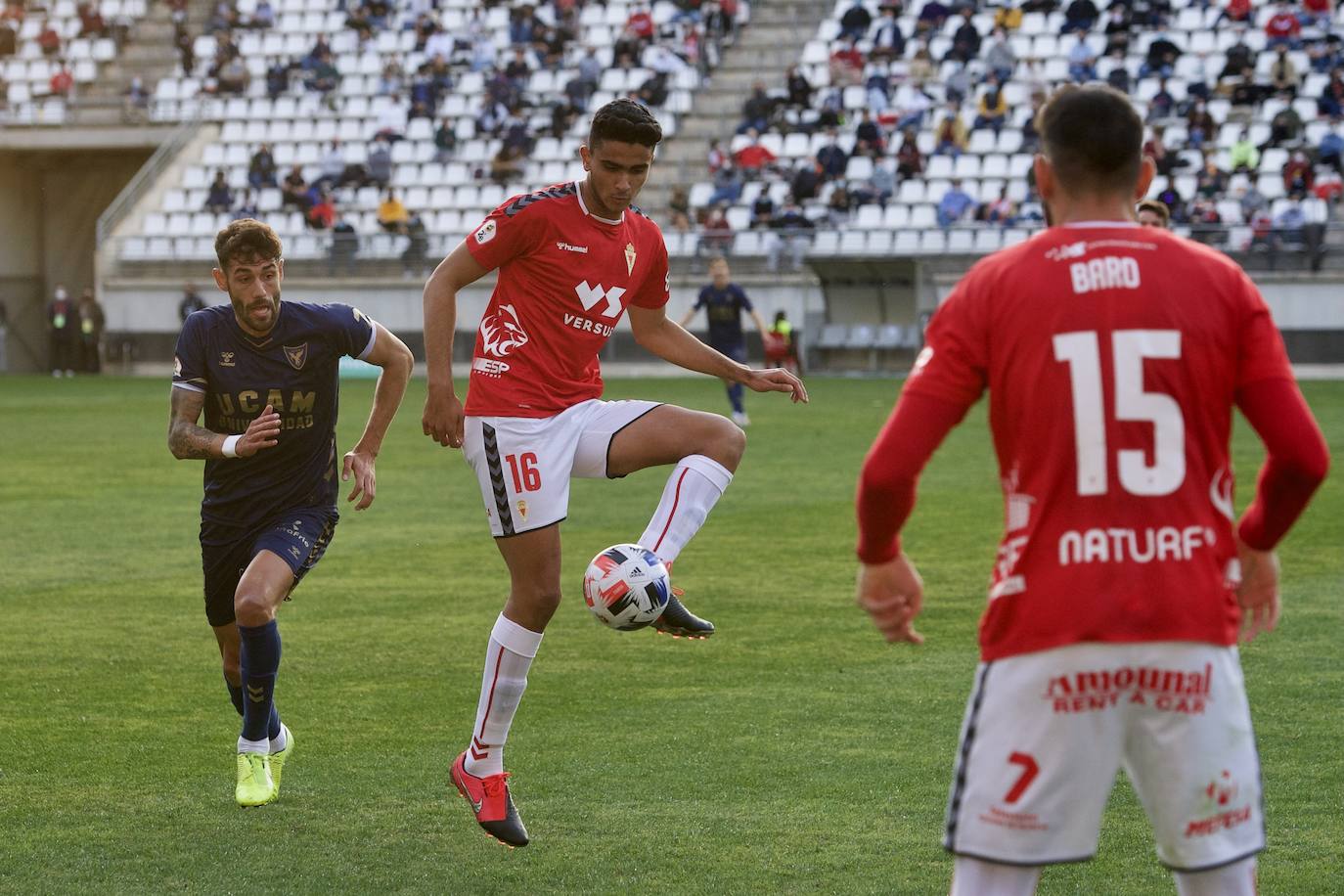 Fotos: Las imágenes del Real Murcia - UCAM CF