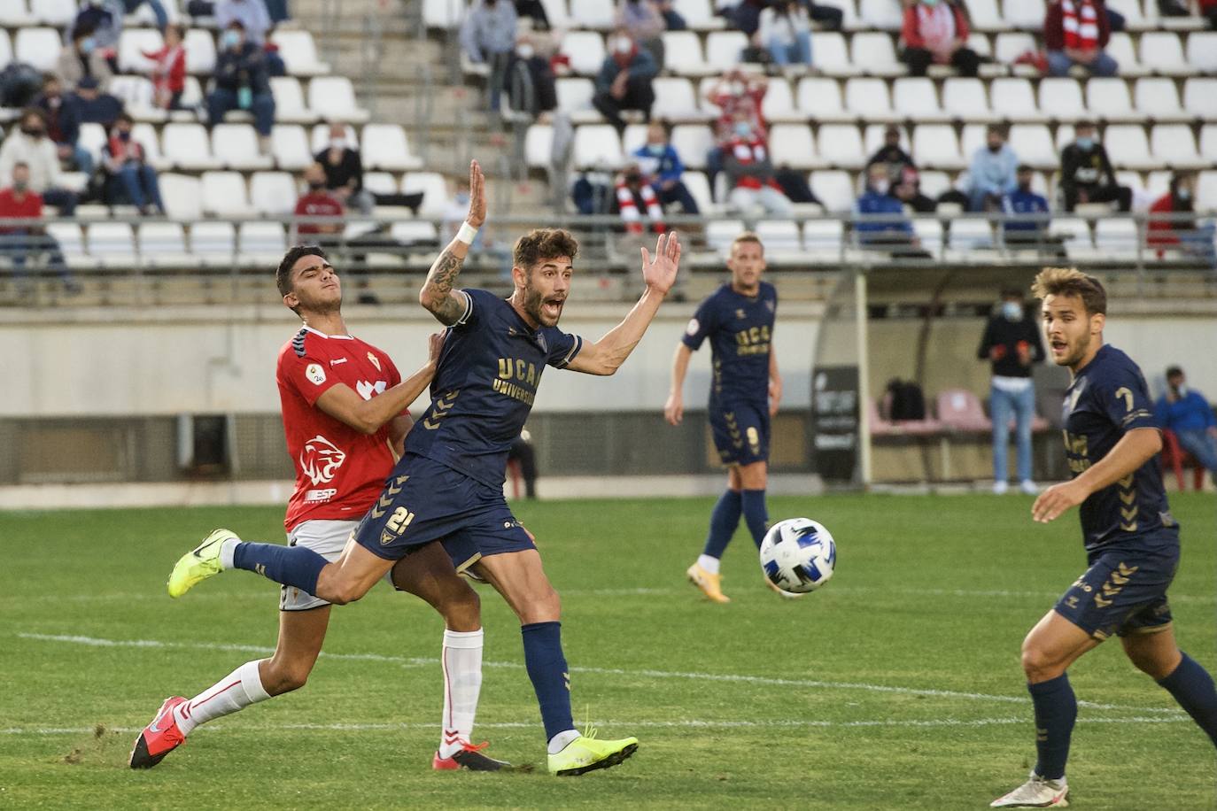 Fotos: Las imágenes del Real Murcia - UCAM CF