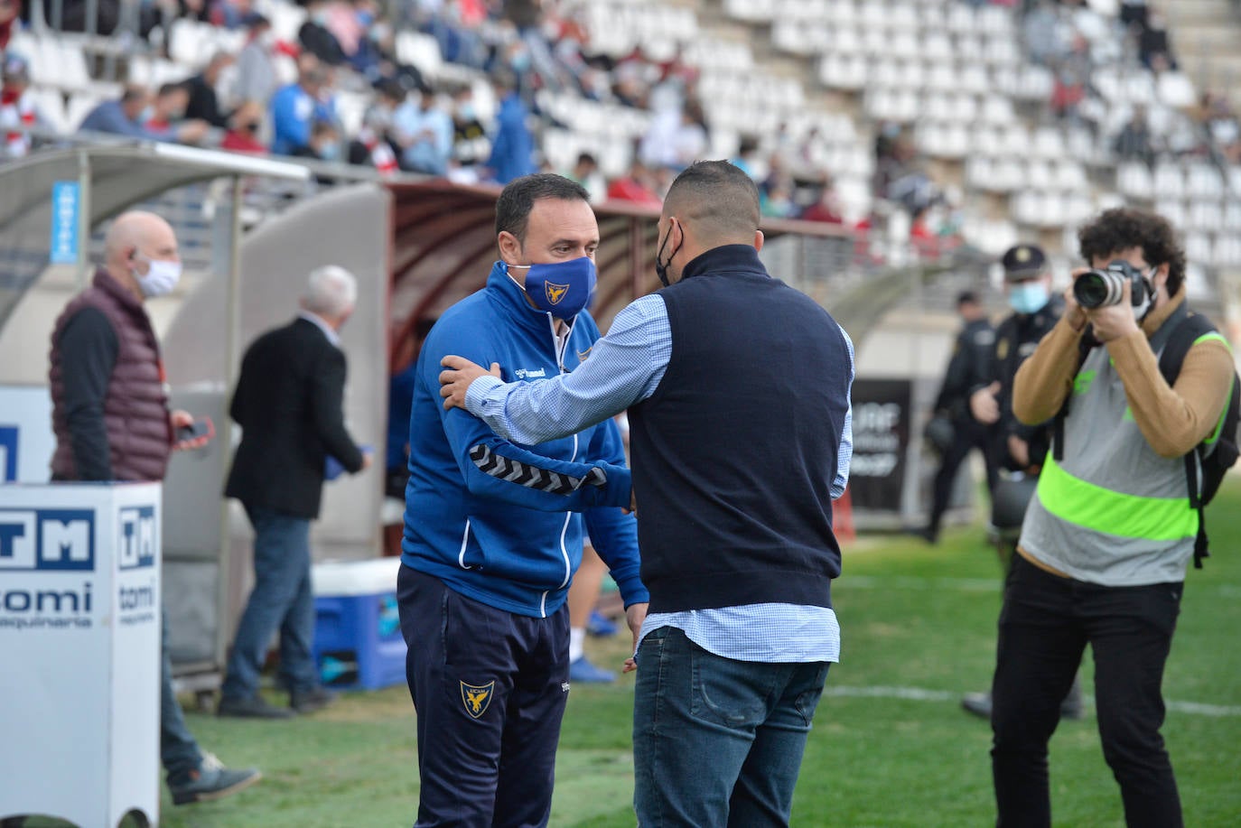 Fotos: Las imágenes del Real Murcia - UCAM CF