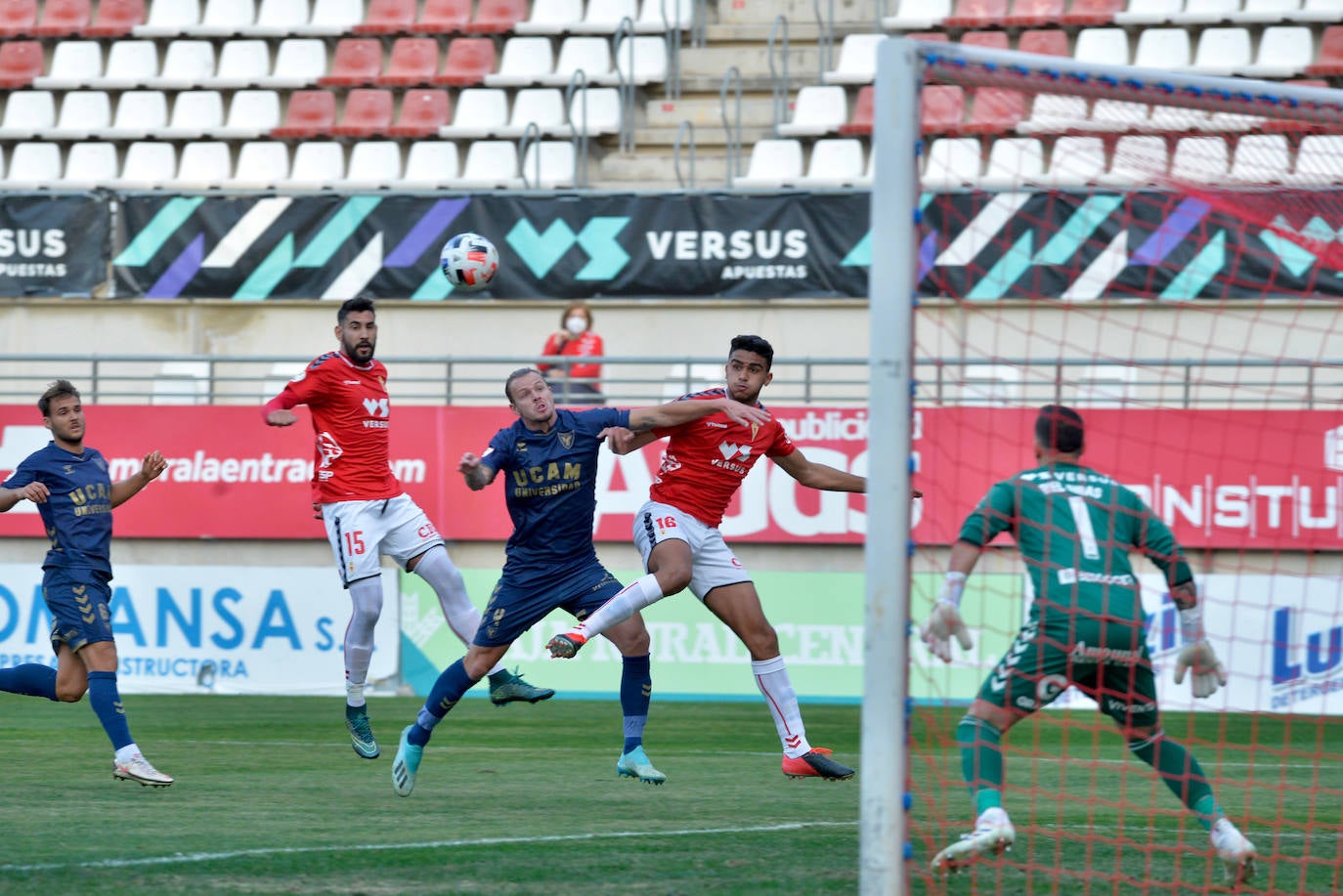 Fotos: Las imágenes del Real Murcia - UCAM CF